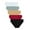 Black, variant on AWZXDE 5 Pack Mixed Color Women's Sports Casual Low Waisted Underwear Bikini Underwear For Women White