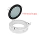 thumbnail image 5 of Bote redondo Portero de puerto KAYAK Holón anti-óxido de 4 mm de vidrio templado de goma de goma sellada a prueba de fugas para fugas. Accesorios de hardware blanco sidaley  VI001866-02B, 5 of 7