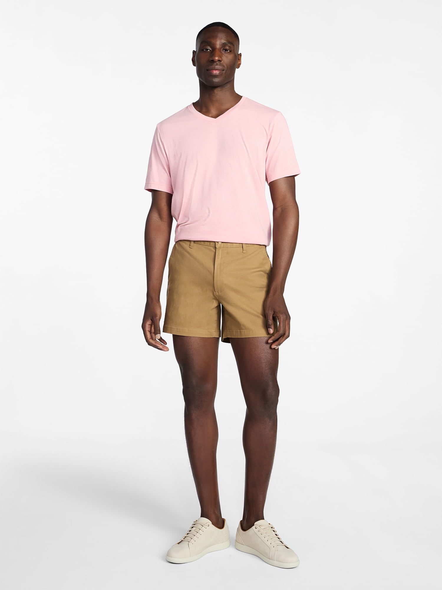 George Men's & Big Men's Modern Fit Flat Front Shorts, 5", 7", 9" Inseams, Sizes 28-54