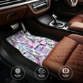 thumbnail image 6 of Yiaed Eiffel Tower and Hearts Print Carpet Floor Mats for Cars, Auto Accessories Front & Rear Car Floor Mats Car Floor Foot Mat Sets of 4 Pieces, 6 of 7