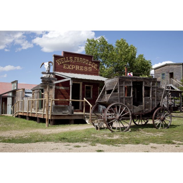 Print 1880 Town, Murdo, South Dakota, 2009