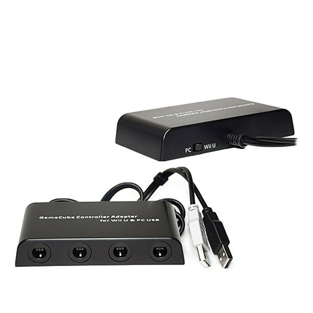 Mayflash Gamecube Controller Adapter For Wii U And Pc Usb 4 Port Walmart Com Walmart Com