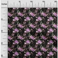 thumbnail image 2 of oneOone Polyester Spandex Purple Fabric Floral Sewing Fabric By The Yard Printed Diy Clothing Sewing Supplies 56 Inch Wide, 2 of 4