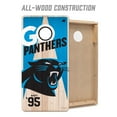 thumbnail image 3 of YouTheFan NFL Carolina Panthers 2' x 4' Cornhole Game, 3 of 6