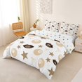 thumbnail image 3 of spefrowx Lucky 8 Billiard Bedding for Teens, Beige Leopard Print Lips Duvet Cover Full, Polka Dot Reversible, 3 Pieces, 1 Duvet Cover and 2 Pillowcases, 3 of 6