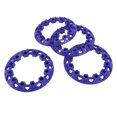 thumbnail image 1 of 4Pcs 6 Inch ATV Wheel Hub Trim Cover, Plastic Tires Decorative Rim Guard ABS Material Universal Fitment for Go Kart Universal Kart Rim Guard, 1 of 7