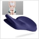 thumbnail image 5 of Cojín de espuma viscoelástica suave para asiento, Corrector de desmontable, cojín para silla, cojín de para cocina, dolor de espalda, - azul Baoblaze Cojín de asiento de espuma viscoelástica, 5 of 8