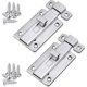 thumbnail image 1 of 2 Pack Stainless Steel Door Latches Door Bolts Sliding Bolts Surface Mounted Slide Bolt For Indoor And Outdoor, 2 Inches, 1 of 5