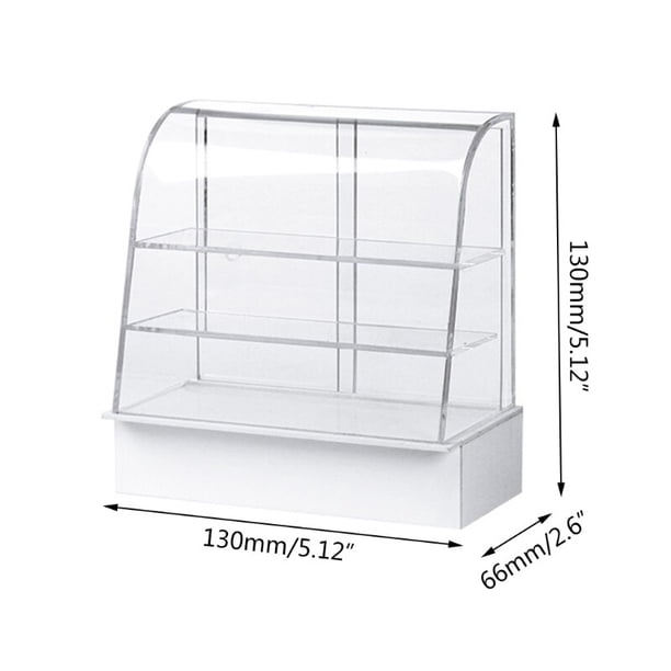 Miniature Bakery Cabinet Food Display Shelf Showcase Kid Toys Stand Craft for Selection Food 1 12/1 6 Scale heqiyong toy