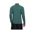 thumbnail image 3 of Tyhengta Men's Long Sleeve Swim Shirts Rashguard UPF 50+ UV Sun Protection Shirt Athletic Workout Running Hiking T-Shirt Swimwear LodenFrost L, 3 of 8