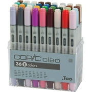Copic® Ciao Marker Set, 36-Colors, Set E
