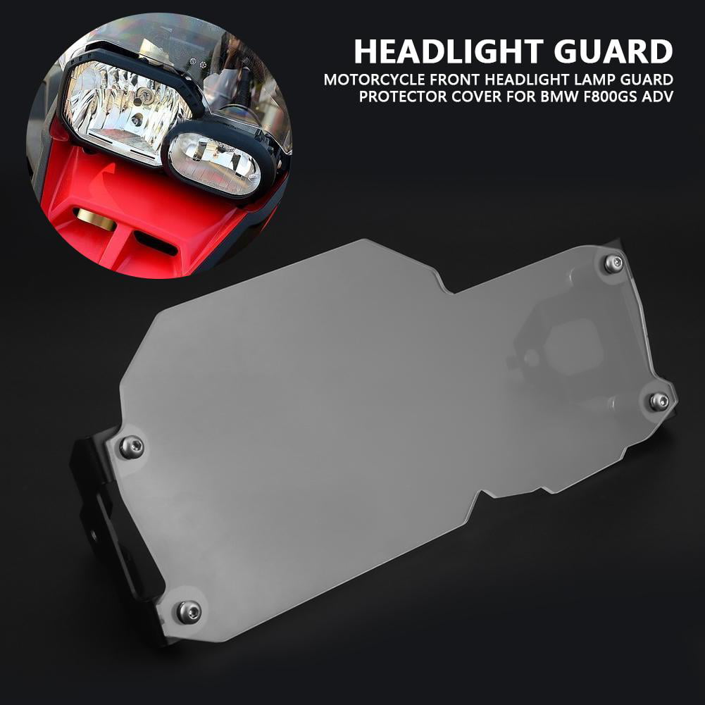 Clear Lens Headlight Guard Cover Protector Shield for BMW F800GS F650GS 08-15 