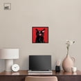 thumbnail image 3 of Candy Coated Coolness Canvas Cute Cat Art Prints by Art Remedy, Black Frame, 12" x 12", 3 of 7