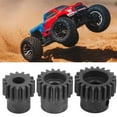 thumbnail image 1 of Jeu de Pignons RC, 0.8MOD RC Moteur à Engrenages à Oxydation Anodique Résistante à la Rouille avec Trou de 5 Mm pour Véhicule Télécommandé 1/10, 1 of 8