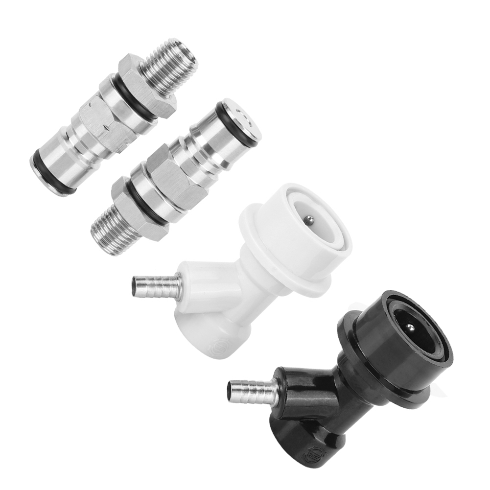Set Connettori Ball Lock Per Homebrew - Acciaio Inox Per Birra Fatta In Casa - Foto 5