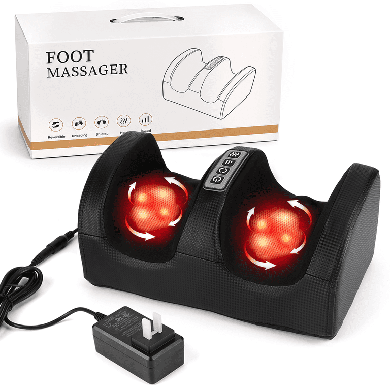 Kidsjoy Shiatsu Foot Massager with Heat & Massage Roller photo 2