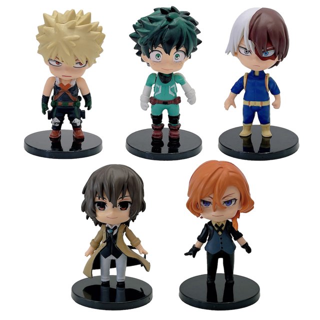 Colección de muñecos de anime My Heros Academias, 5 piezas