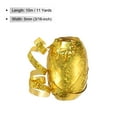 thumbnail image 2 of Curling Ribbon Crimped Balloon String 3/16" 11 Yards 2pcs for Christmas Wedding Gift Crafts Gold, 2 of 6