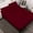 Burgundy Stripe, variant on 1 Piece Luxury Premium Soft Fitted Sheet 100% Egyptian Cotton 800 Thread Count - Fits Mattress Upto 15" Inch Deep Pocket, King Size - Black Solid