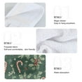 thumbnail image 2 of Yayeee Kitchen Hanging Hand Towels Set of 2 with Loop Bathroom Absorbent Tie Towel, Christmas Candy Cane, 2 of 7