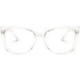 thumbnail image 1 of wonima44 VOOGLAM Crystal Cat Eye Blue Light Blocking Eyeglasses for Women Anti UV Eyestrain Eyewear Raquel, 1 of 1