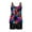 Purple, variant on Women’s Two Piece Tankini Swimsuit Set with Boyshorts Floral Print Athletic Swimwear Modest Bathing Suit