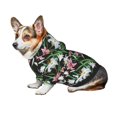 thumbnail image 6 of Uemuo Lilies Flowers for Winter Dog Hoodie Sweatshirts with Pockets Warm Dog Clothes for Small Dogs Chihuahua-X-Small, 6 of 8