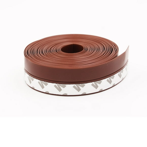 Agiferg Bande d'Étanchéité en Silicone Transparente Coupe-Vent Barre Bande d'Étanchéité de Porte