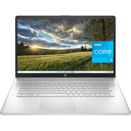 HP 17.3 inch Laptop, Intel Core i3-1125G4 Processor, 16GB RAM, 1TB SSD, Intel UHD Graphics, Bluetooth, Webcam, Windows 11 Home in S Mode
