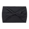 thumbnail image 3 of Diademas Huachi con lazo negro para mujer, 18 cm de ancho, paquete de 2, 3 of 6