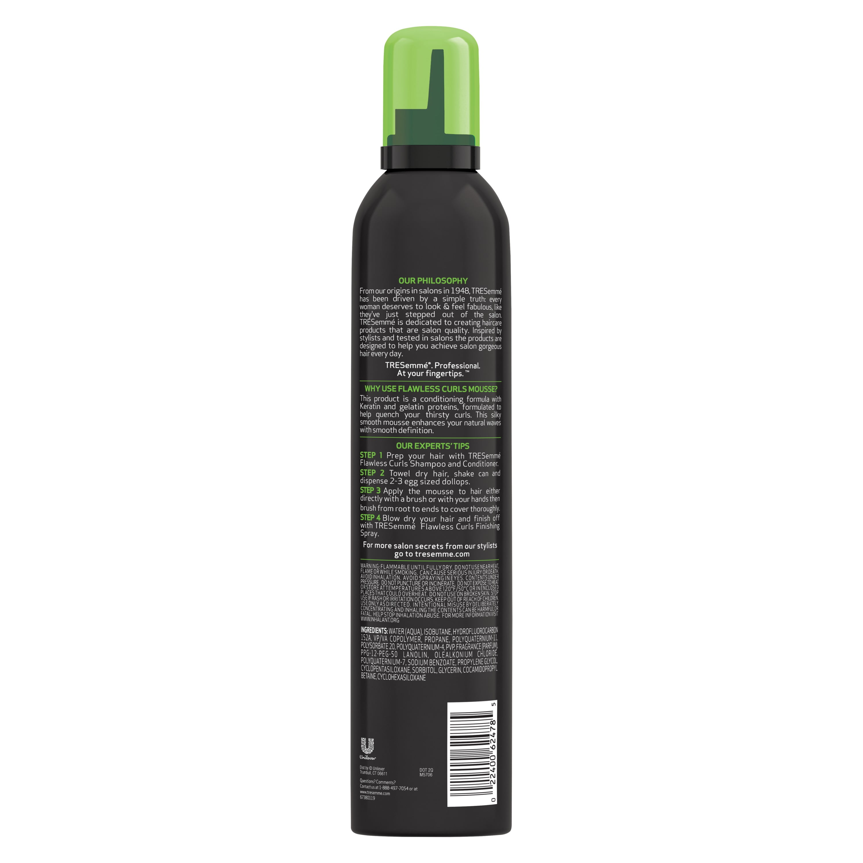 Tresemme Hair Mousse Extra Hold 15 Oz Walmart Com