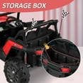 thumbnail image 6 of TOBBI 12V Electric Battery-Powered Ride On Toy SUV Buggy Car, Red, 6 of 7