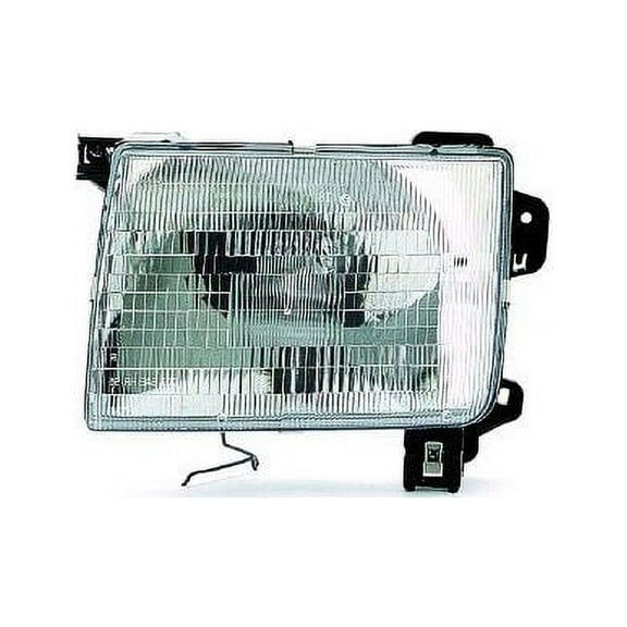 Left Driver Side Headlight Assembly - Compatible with 2000 - 2001 Nissan Xterra