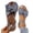 Gray, variant on hoksml Women's Bow Decor Flat Sandals Elastic Ankle Strap Open Toe Summer Casual Dressy Shoes
