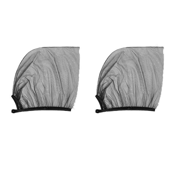 2pcs Car Window Sun Shade UV Protection Breathable Mesh Car Curtains for Car Camping Privacy Shade Front Window
