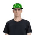 thumbnail image 5 of Hirioo St Patrick's Day2 for Baseball Cap Men Cap Flat Brim for Men Women Teens Adjustable Baseball Cap, 5 of 7