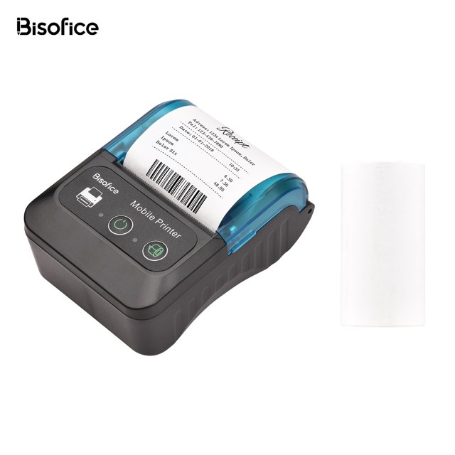 Label printer,Receipt Thermal Printer Paper Roll Usb Office Market Mobile Pocket Printers Thermal Printer 2 Printer 2 Inches 58mm Receipt Thermal With 1 Thermal Bt Compatible With 11