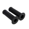 thumbnail image 4 of Universal Vintage Soft Rubber Handle Bar Hand Grips For Motorcycle Dirt Bike, 4 of 7