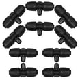 thumbnail image 4 of 10 Pcs Drip Irrigation Fittings Lock Barbed Tee For 1/2 Inch To 1/4 Inch Vinyl Tubing Drip Line Parts 3-Ways Tees Irrigation Connectors For Drip Sprinkler Garden Lawn Systems, 4 of 6