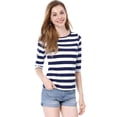 thumbnail image 3 of Camisa Allegra K Halloween con cuello redondo, corte ajustado, talla mediana, 3 of 7