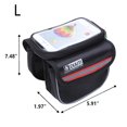 thumbnail image 2 of Naiovety Bolsa delantera para bicicleta , bolsa para ciclismo de gran calidad, instalación práctica, resistente al desgaste, accesorios para Type4 NO4, 2 of 6