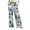 Royal Blue, variant on Women's Fashion Casual Loose Printed Wide-Leg Sports Pants with Christmas Print, Comfortable Home and Outdoor Wear, Elastic Waist with Drawstring for Easy Fit, Light Blue, L