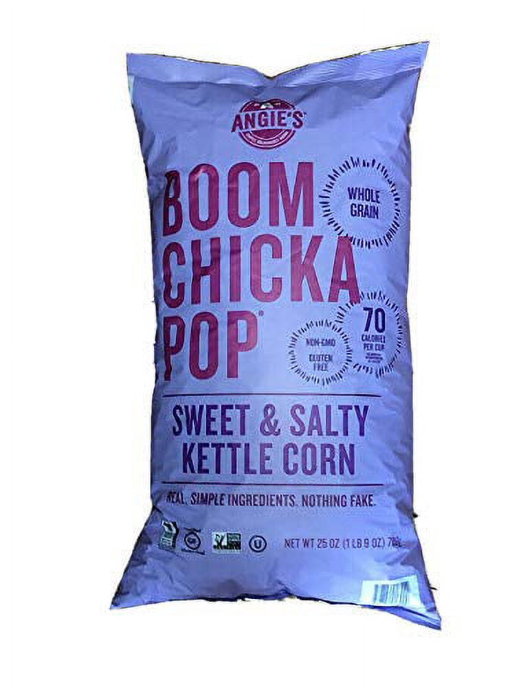 2 PACKs ANGIES BOOM CHICKA POP Sweet And Salty Kettle Corn 25oz Each Gluten Free