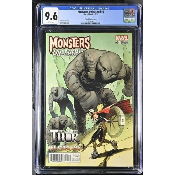 2017 Marvel Comics #5 Monsters Unleashed Direct Pichelli Variant Cover CGC 9.6