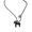 B, variant on Artistic Horse Charm Necklace Sturdy Metallic Alloy Design Everyday Elegances For Women Fashion