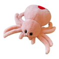 thumbnail image 1 of Simulation Spider Jumping Spider Doll Crawling Pet Doll Plush pink, 1 of 5