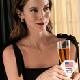 thumbnail image 6 of Cate & Chloe Bernadette 18k White Gold Plated Teardrop Necklace with Swarovski Crystals for Women, 6 of 9