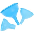 thumbnail image 2 of Miangastore 3Pcs Kitchen Oil Funnels Silicone Liquid Oil Jam Transfer Funnels for Filling Bottles, 2 of 9