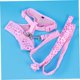 thumbnail image 3 of unbranded Arnés Para Perro Rosa Con Correa Y Pecho De Malla Ajustable Floral Para Mascotas, 3 of 8