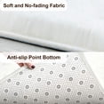 thumbnail image 2 of Alfombra TWINNIS de felpa supersuave, 244 x 305 cm, color blanco crema, 2 of 7